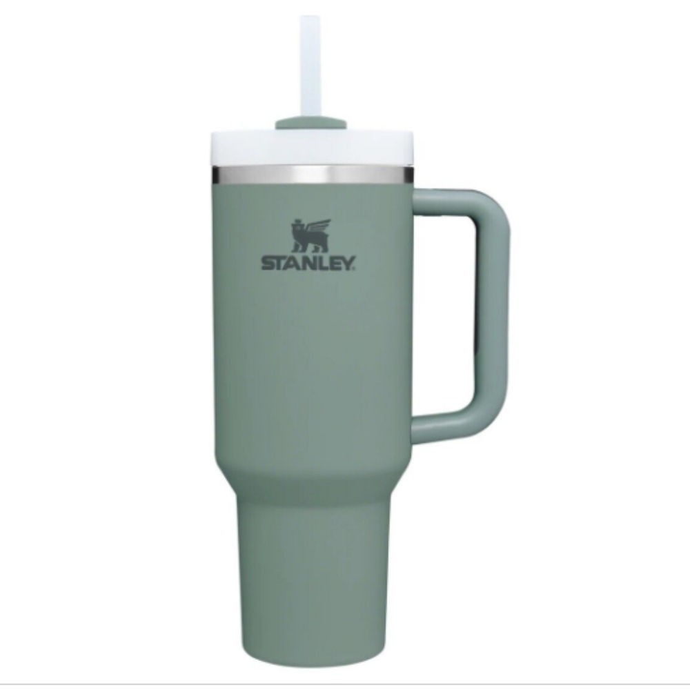 COPY - Stanley "The Quencher" H2.0 FlowState Tumbler (Soft Matte /SHALE) 40 OZ …